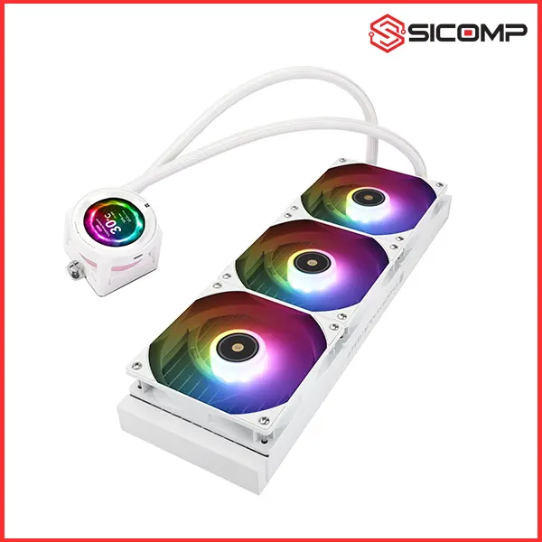 TẢN NHIỆT NƯỚC THERMALRIGHT CORE VISION 360 WHITE ARGB, Picture 4