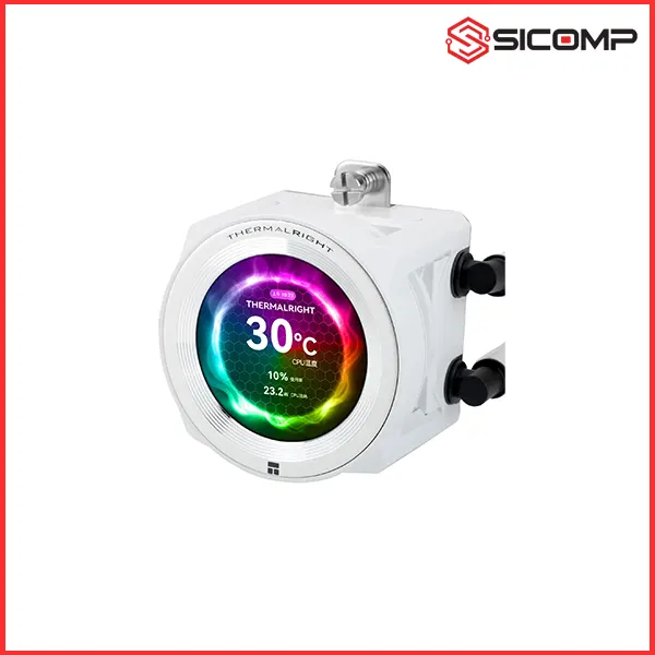 TẢN NHIỆT NƯỚC THERMALRIGHT CORE VISION 360 WHITE ARGB, Picture 5