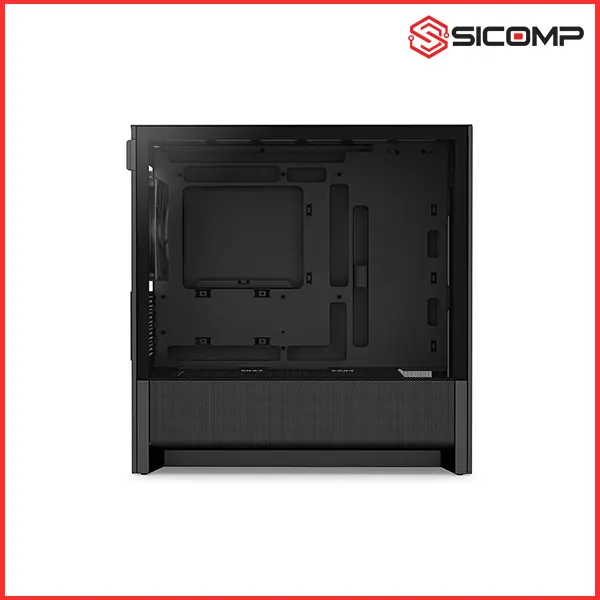 VỎ CASE NZXT H3 FLOW ALL BLACK M-ATX MICRO ATX (CC-H31FW-01), Picture 2