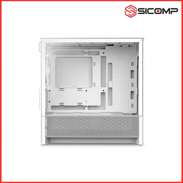 VỎ CASE NZXT H3 FLOW ALL WHITE M-ATX MICRO ATX (CC-H31FW-01), Picture 2
