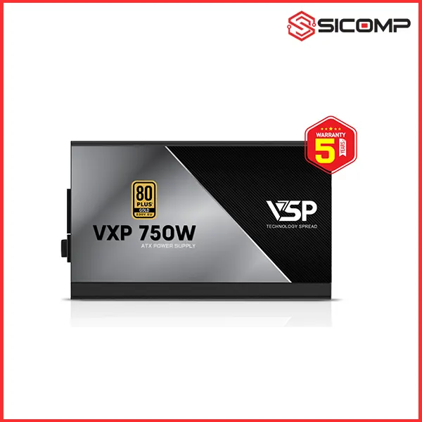NGUỒN VSP VXP750SGVN - 80 PLUS GOLD 750W ATX 3.1/ PCIe5.1  (FULL MODULAR), Picture 4
