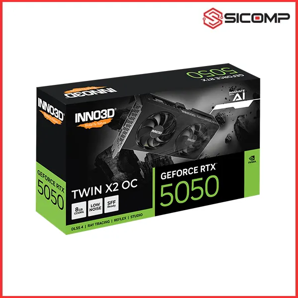 CARD MÀN HÌNH INNO3D GEFORCE RTX 5050 TWIN 2X 8GB , Picture 3