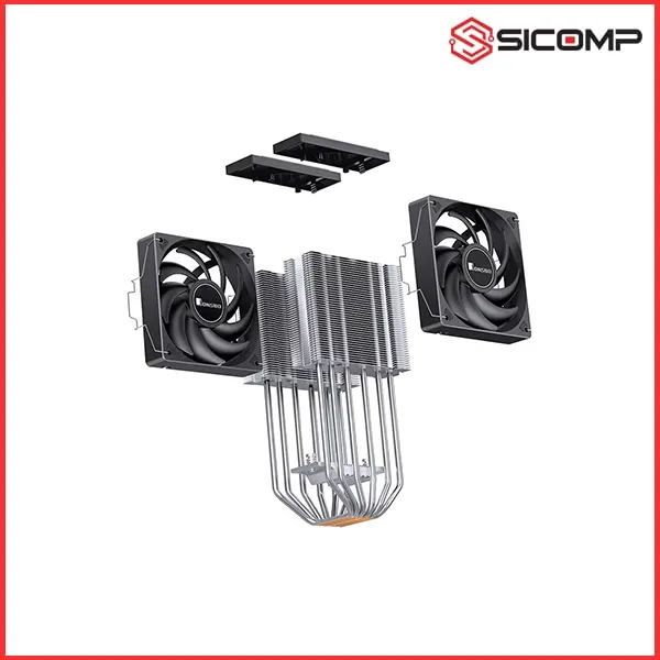 TẢN NHIỆT KHÍ JONSBO CR-3000E BLACK (115X/1200/1700/1851/AM4/AM5), Picture 9
