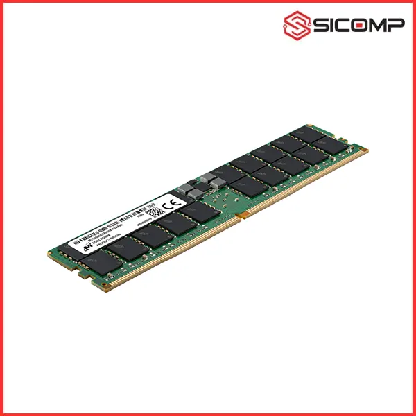 RAM DESKTOP MICRON ECC RDIMM 64GB DDR5 MTC40F2046S1RC56BD1R, Picture 2