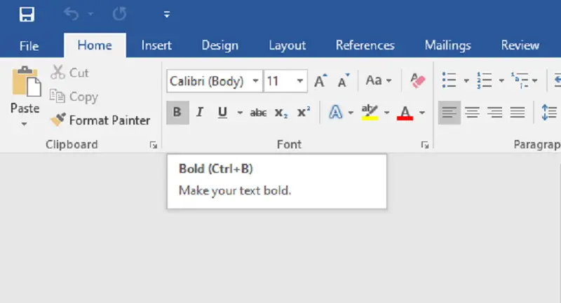 Viết chữ in đậm trong Microsoft Word và các trình soạn thảo văn bản tương tự