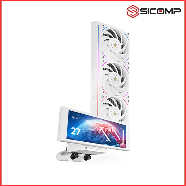 TẢN NHIỆT NƯỚC THERMALRIGHT TROFEO VISION 360 WHITE ARGB, Picture 3