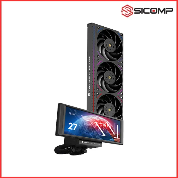 TẢN NHIỆT NƯỚC THERMALRIGHT TROFEO VISION 360 BLACK ARGB, Picture 3