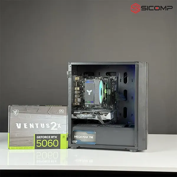 PC VENTUS R5 7500F ( RYZEN 5 7500F / MAINBOARD MSI PRO A620M-E / RTX 5060), Picture 5