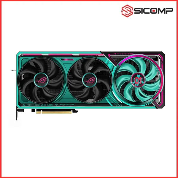 CARD MÀN HÌNH ASUS ROG ASTRAL GEFORCE RTX 5080 16GB HATSUNE MIKU EDITION, Picture 3