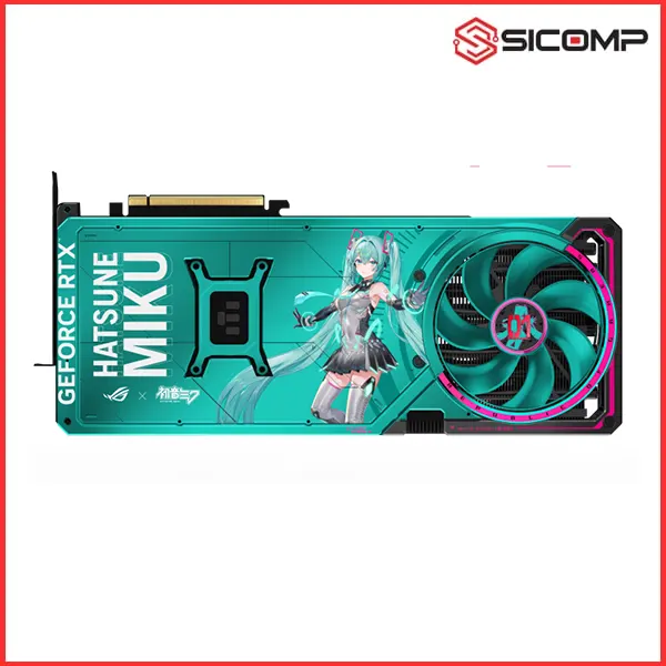 CARD MÀN HÌNH ASUS ROG ASTRAL GEFORCE RTX 5080 16GB HATSUNE MIKU EDITION, Picture 4