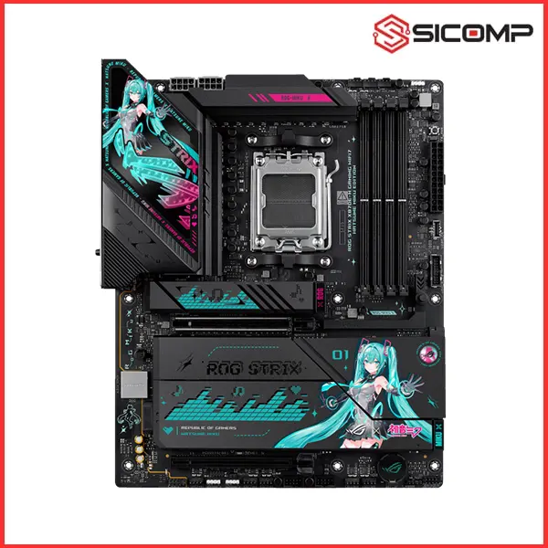 MAINBOARD ASUS ROG STRIX X870E-H GAMING WIFI 7 HATSUNE MIKU EDITION, Picture 2