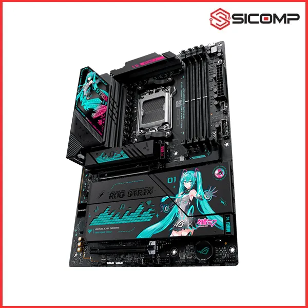 MAINBOARD ASUS ROG STRIX X870E-H GAMING WIFI 7 HATSUNE MIKU EDITION, Picture 4