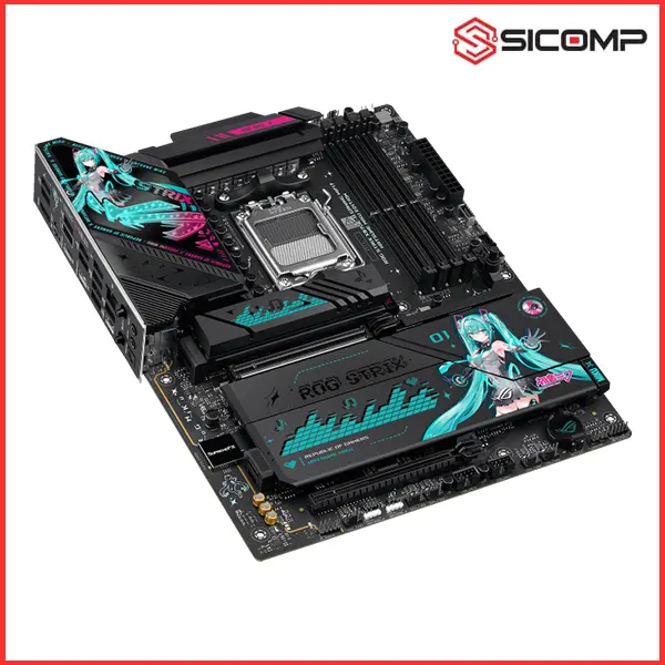 MAINBOARD ASUS ROG STRIX X870E-H GAMING WIFI 7 HATSUNE MIKU EDITION, Picture 5
