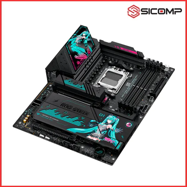 MAINBOARD ASUS ROG STRIX X870E-H GAMING WIFI 7 HATSUNE MIKU EDITION, Picture 6