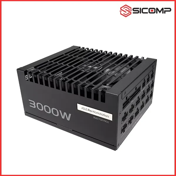 NGUỒN ASUS WS PRO 3000W (FULL MODULAR | 80 PLUS PLATINUM | MÀU ĐEN | ATX 3.1), Picture 3