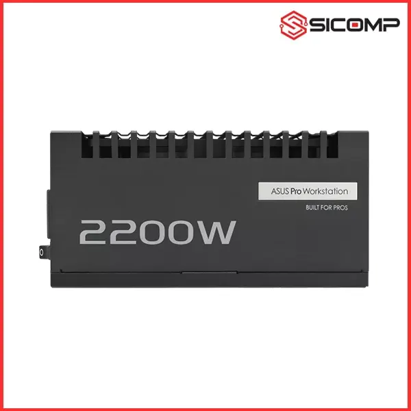 NGUỒN ASUS WS PRO 2200W (FULL MODULAR | 80 PLUS PLATINUM | MÀU ĐEN | ATX 3.1 | PCIE 5.1), Picture 2