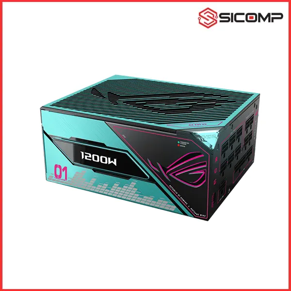 NGUỒN ASUS ROG THOR III 1200W HATSUNE MIKU EDITION, Picture 2