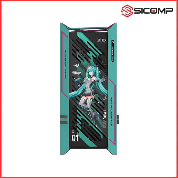 VỎ CASE ASUS ROG STRIX HELIOS II HATSUNE MIKU EDITION, Picture 8
