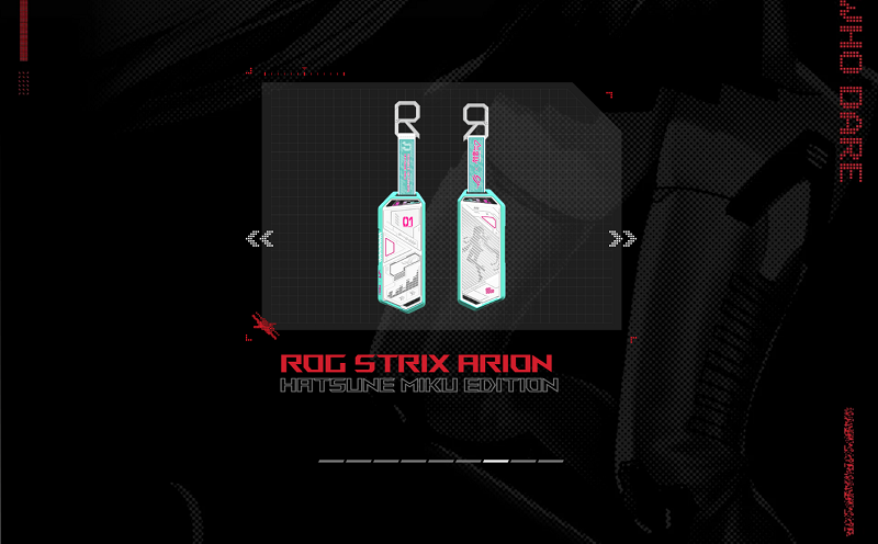 ROG STRIX ARION HATSUNE MIKU EDITION