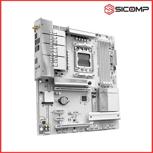 MAINBOARD ASROCK B850 CHALLENGER WIFI WHITE , Picture 3