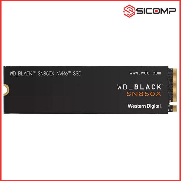 Ổ CỨNG SSD WD BLACK SN850X 1TB M2 PCIE 4.0 WDS100T2X0E (ĐỌC 7300MB/s - GHI 6300MB/s), Picture 1