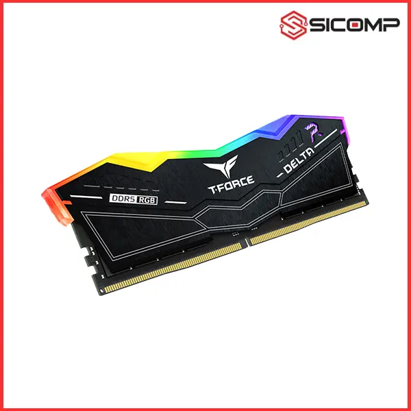 RAM DESKTOP TEAMGROUP T-FORCE DELTA RGB 16GB BLACK FF3D516G6000HC38A01, Picture 4