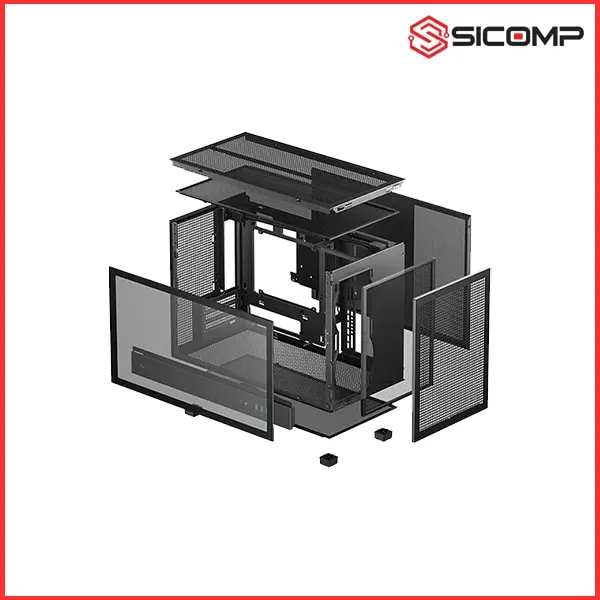 VỎ CASE DEEPCOOL CH260 BLACK, Picture 5