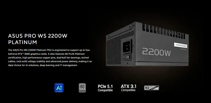 ASUS WS PRO 2200W