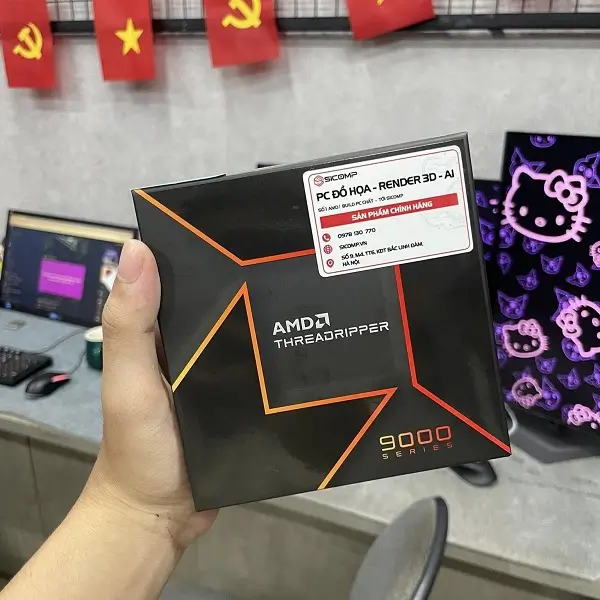 CPU AMD RYZEN THREADRIPPER 9960X (4.2GHZ UP TO 5.4GHZ | 24 CORES 48 THREADS | TDP 350W | SOCKET STR5), Picture 5