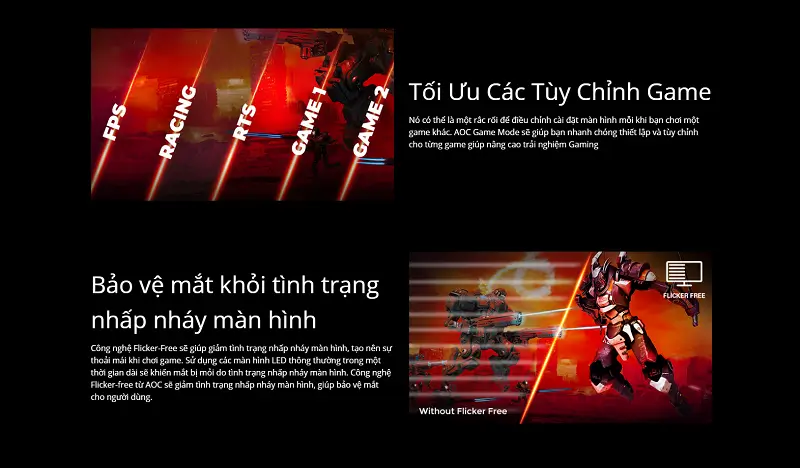 Tỷ lệ 25 Inch tốt nhất cho Gaming