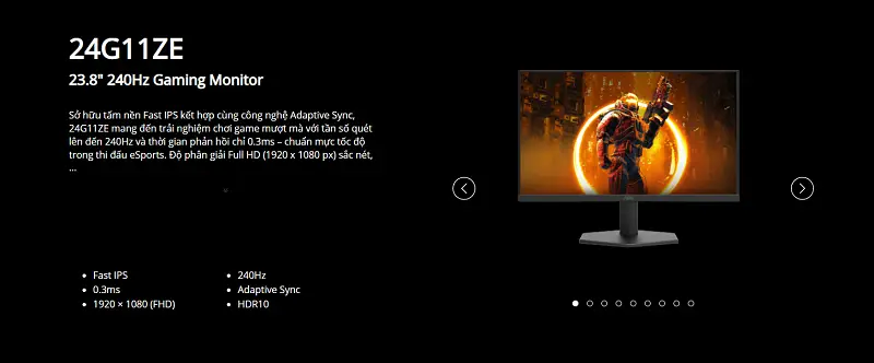 AOC 24G11ZE