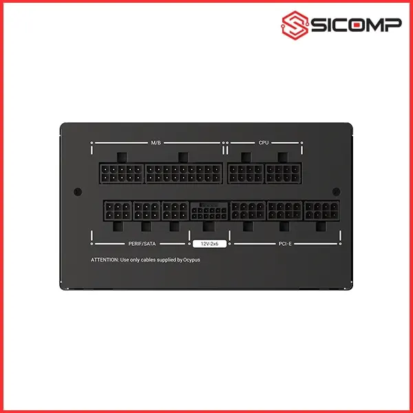 NGUỒN OCYPUS IOTA P1200 80 PLUS GOLD ATX 3.1, Picture 4