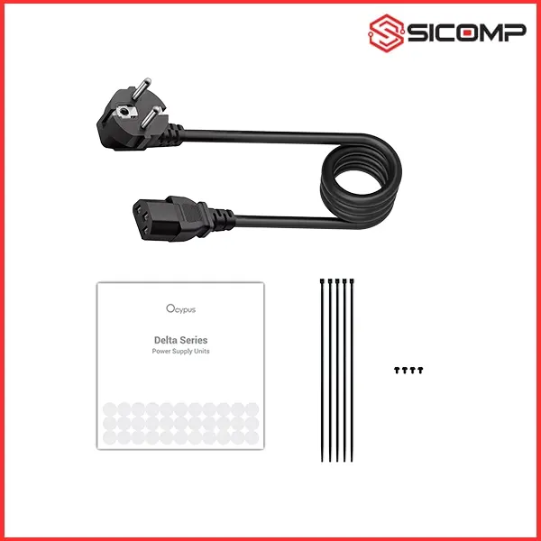 NGUỒN OCYPUS DELTA P750 80 PLUS BRONZE NON MODULAR, Picture 7