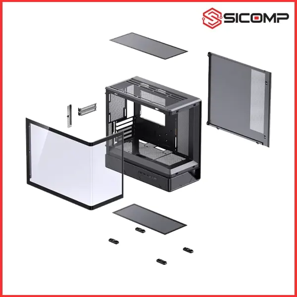 VỎ CASE JONSBO D200 BLACK, Picture 7