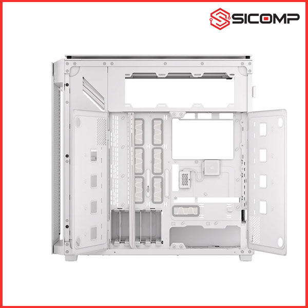 VỎ CASE CORSAIR ICUE LINK 9000D AIRFLOW TG SUPER-TOWER WHITE, Picture 4