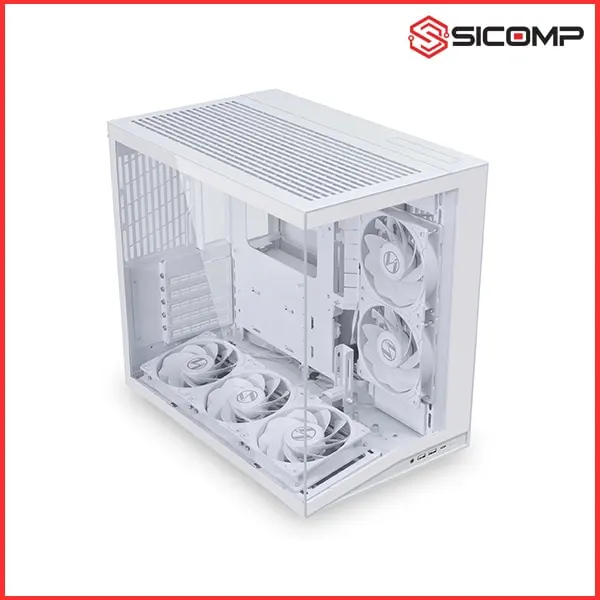 VỎ CASE LIAN-LI O11D MINI V2 FLOW (MINI TOWER, MÀU TRẮNG) (SẴN 5 FAN) , Picture 3