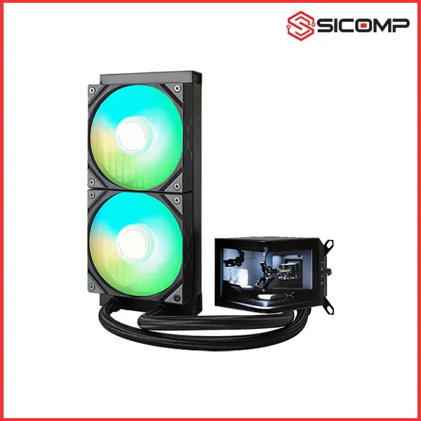 TẢN NHIỆT NƯỚC TRYX PANORAMA 240 ARGB BLACK, Picture 2