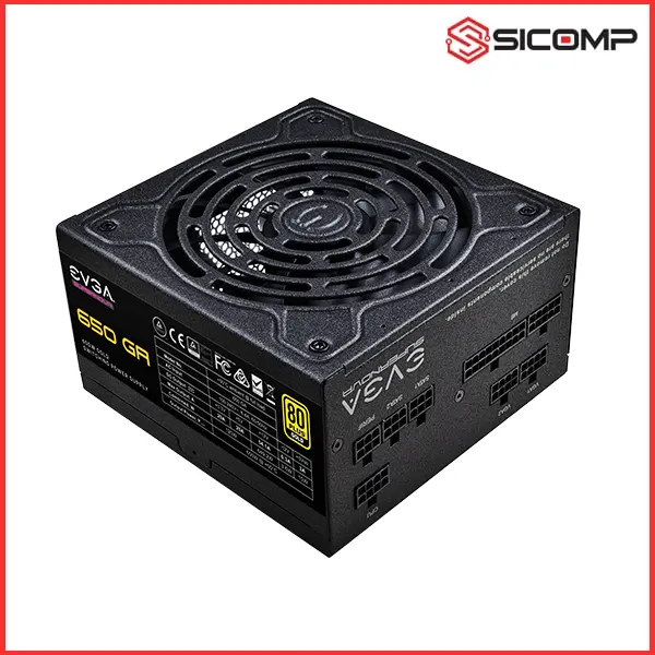NGUỒN EVGA SUPERNOVA 650GA ( 80 PLUS GOLD / FULL MODULAR ), Picture 2