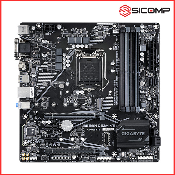 MAINBOARD GIGABYTE B560M DS3H V3, Picture 2