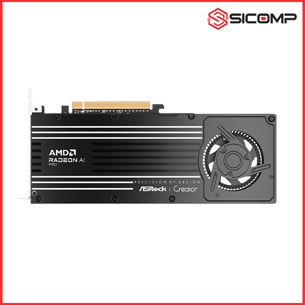 CARD MÀN HÌNH ASROCK RADEON AI PRO R9700 CREATOR 32GB CHUYÊN DỤNG, Picture 4
