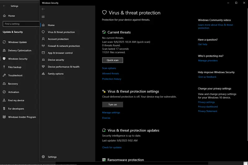 Quét virus và gỡ bỏ Malware