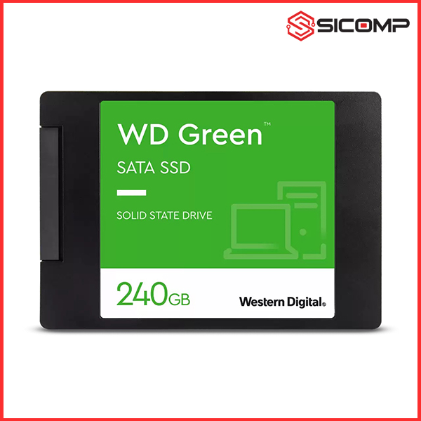 Ổ CỨNG SSD WESTERN DIGITAL GREEN 240GB 2.5 INCH, Picture 1