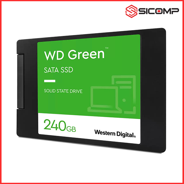 Ổ CỨNG SSD WESTERN DIGITAL GREEN 240GB 2.5 INCH, Picture 2