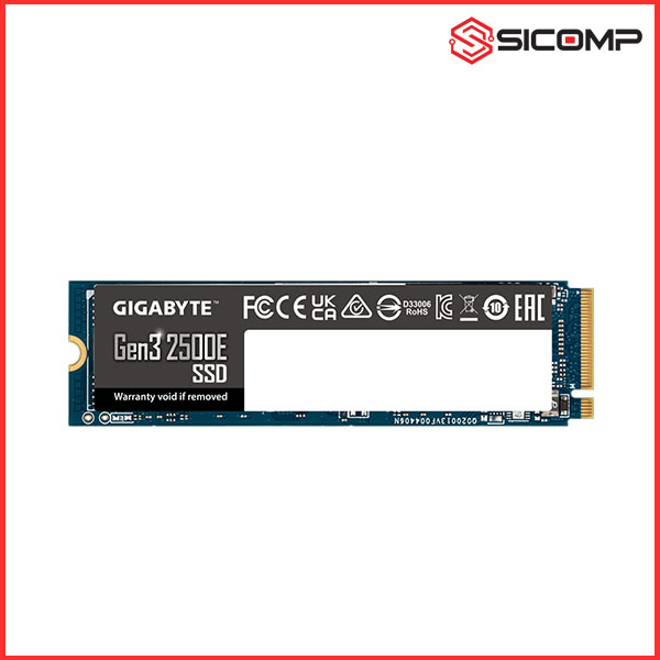 Ổ CỨNG SSD GIGABYTE 2500E 500GB M2 2280 NVMe (ĐỌC 2300MB/s - GHI 1500MB/s), Picture 2