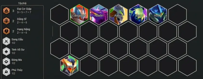 Triển khai bài đấu