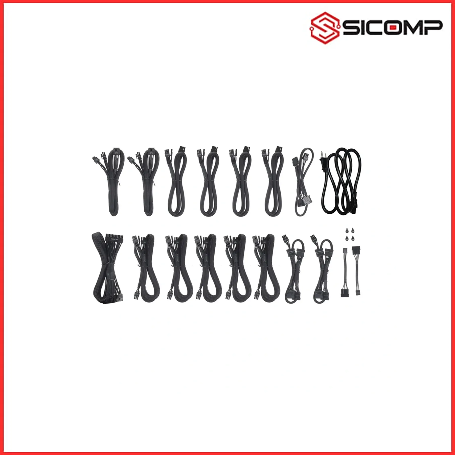 NGUỒN SUPER FLOWER LEADEX PLATINUM 1600W LIKE NEW (GỒM DÂY PCIE 5.0), Picture 6