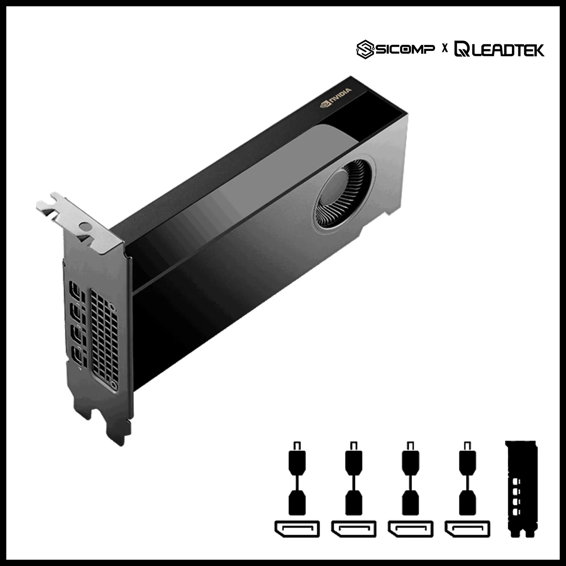 CARD MÀN HÌNH LEADTEK NVIDIA RTX 2000 ADA 16GB, Picture 3