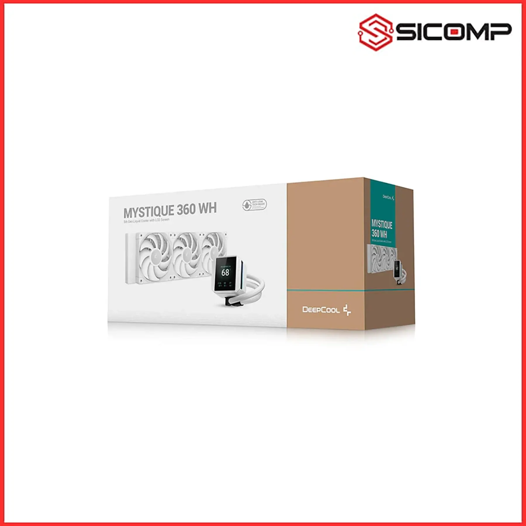 TẢN NHIỆT NƯỚC CPU AIO DEEPCOOL MYSTIQUE 360 WH, Picture 2