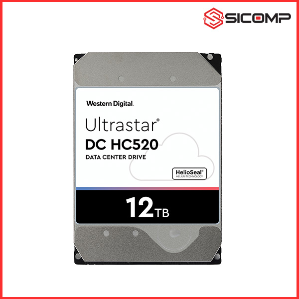 Picture of Ổ CỨNG HDD WESTERN DIGITAL ULTRASTAR  DC HC520 12TB SATA III 3.5 inch HUH721212ALE600