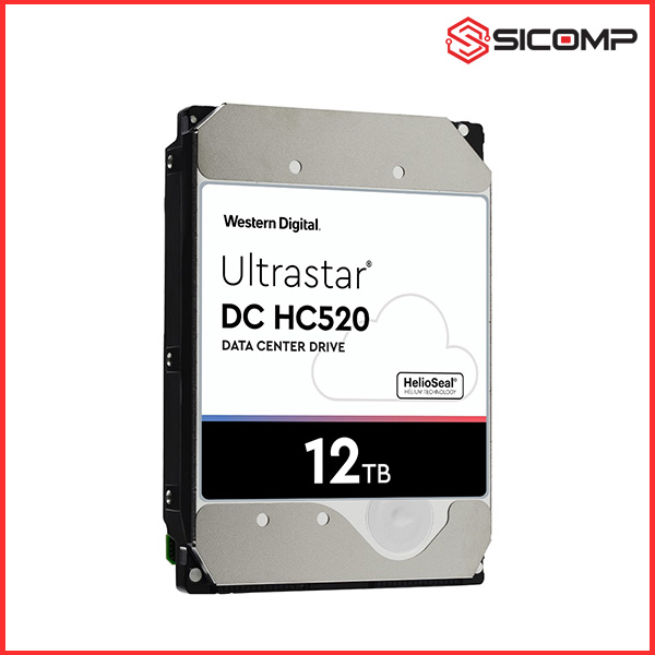 Ổ CỨNG HDD WESTERN DIGITAL ULTRASTAR  DC HC520 12TB SATA III 3.5 inch HUH721212ALE600, Picture 3